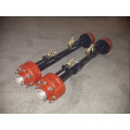 6T 8T 9T Agricultural 8 Holes Axle Trailer Parts Axle